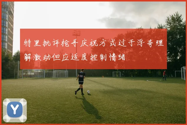 特里批评枪手庆祝方式过于浮夸理解激动但应适度控制情绪